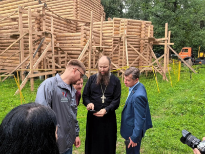 Депутаты проверили ход строительства храма Покрова Пресвятой Богородицы Депутаты проверили ход строительства храма Покрова Пресвятой Богородицы